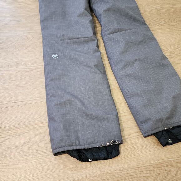ROSSIGNOL Ski Snowboard Insulation Pants Adult S Gray Snowboard Winter Gear READ - Picture 11 of 12